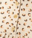 Blouse à manches longues à motifs tachetés bébé fille